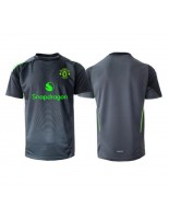 Moške Nogometnih dresov Manchester United Vratar Gostujoči 2025-26 Kratki rokavi